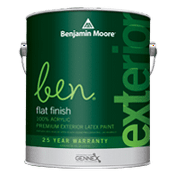 Benjamin Moore Ben Exterior Paint Flat (541)