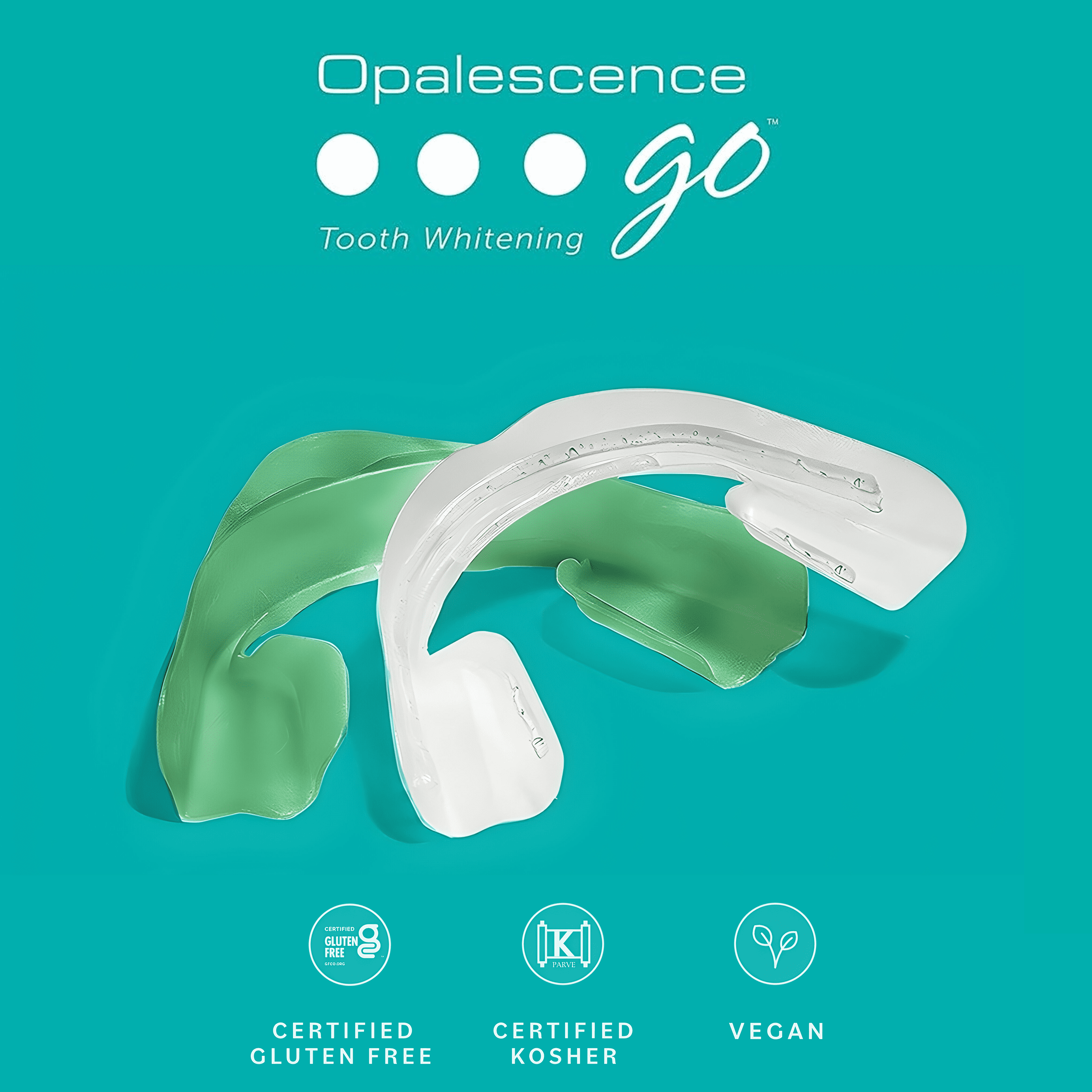Opalescence Go 10% Prefilled Teeth Whitening Gel Trays Kit (10 Treatments) Mint Hydrogen Peroxide