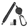 thumbnail image 3 of Golf Clubs Groove Sharpener With Retractable Cord Buckle Golf Clean Tool, 3 of 12