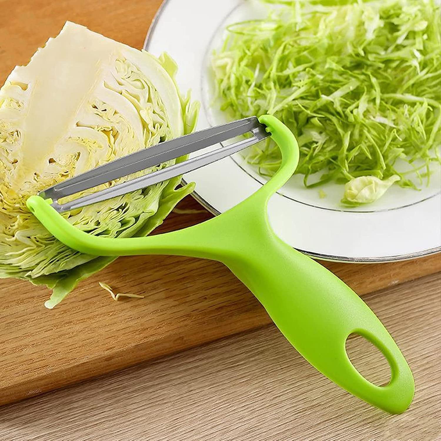 Food Vegetable Fruit Salad Peeler Cutter Slicer Kitchen Cutting YI