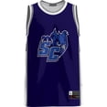 thumbnail image 2 of Men's GameDay Greats  Blue Southern Connecticut State Owls  Lightweight Basketball Jersey, 2 of 4