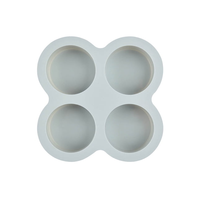 TIELUTT Silicone Baking for Four Connected Cylinder Cakes Versatile Design Baking Sheet Organizer Silicone Baking Mat Sheets Baking Sheets for Oven with Rack Cook Ware. Set Nonstick Bakeware with Lid