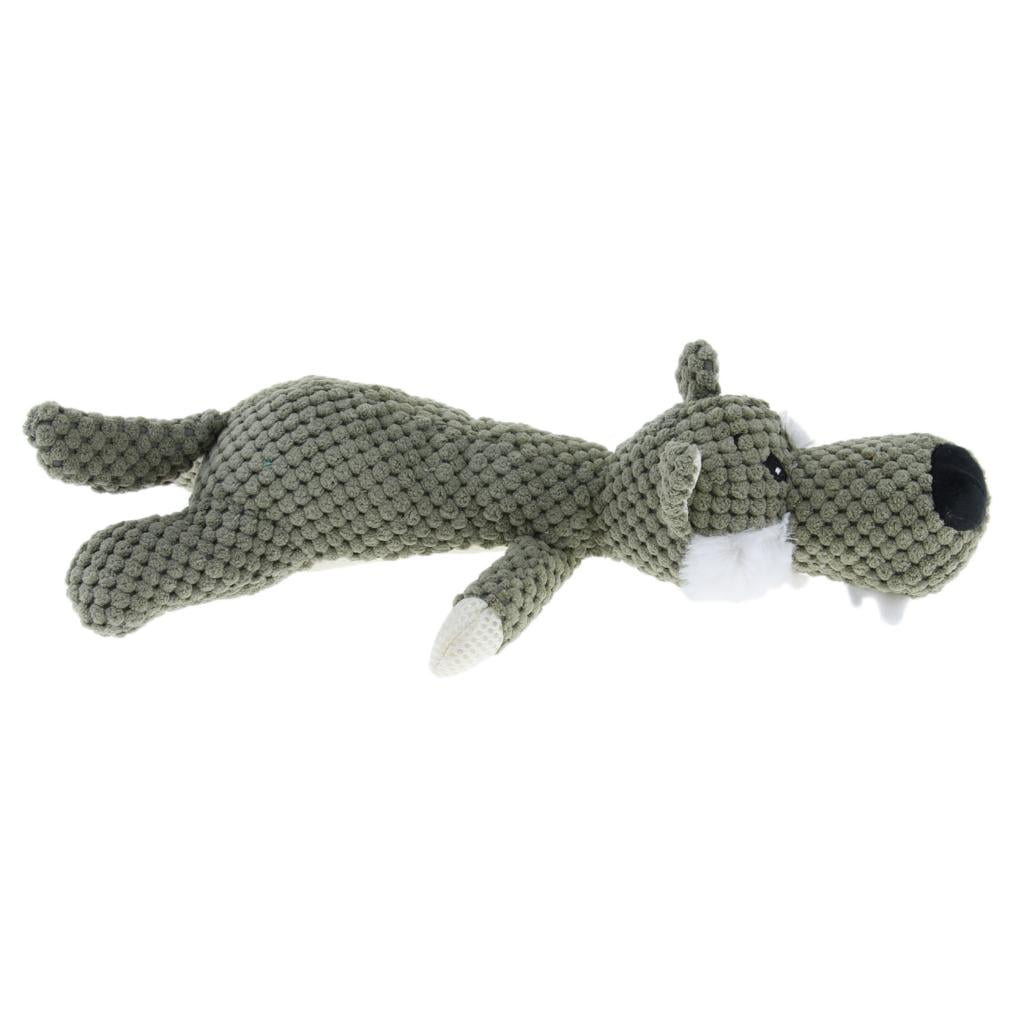 EHJRE 2 Pcs Durable Dog Toys For Aggressive Chewers Indestructible Dog Toys Funny Dog Squeaky Toys Tough Plush Pet Toys For Small Medium Large Dogs