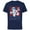 Navy, variant on Disney Pinocchio and Jiminy Cricket Who Me? - Short Sleeve Cotton T-Shirt for Adults - Customized-Navy
