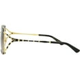 thumbnail image 3 of Gucci Women's Oversized Fashion Sunglasses, Black/Gold, 3 of 5