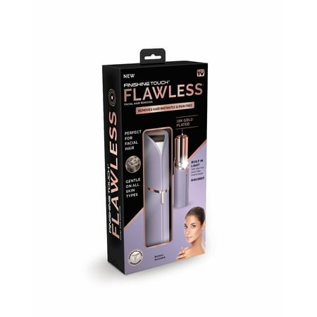 Finishing Touch Flawless Facial Hair Remover Electric Razor for Women