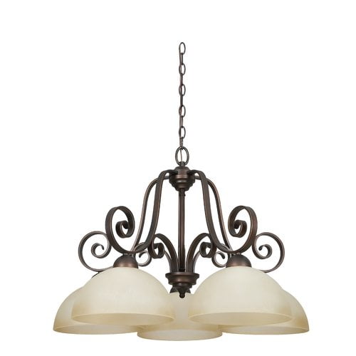 Fleur De Lis Living Beedeville 5 Light Shaded Chandelier Com Fleur De Lis Living Beedeville 5 Light, Fleur De Lis Living Chandeliers