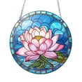 thumbnail image 1 of RXIRUCGD Style Fleur en Verre Coloré Ornement Suspendu Acrylique Moderne, 1 of 6