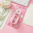 thumbnail image 2 of 1Pcs Desktop Tape Dispenser Adhesive Roll Holder with Weighted Nonskid Base, 2 of 5