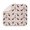 Boston Terrier and, variant on Dog Paw Print Rainbow Chevron Pattern 1 Pack Kitchen Dish Drying Mat, Ultra Absorbent Microfiber Dish Drainer Mat, 16"x18"