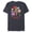 Navy Heather, variant on Princess Tinker Bell Stay Feisty - Short Sleeve Blended T-Shirt for Adults - Customized-Navy Heather