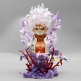 thumbnail image 1 of One Piece Figures Luffy Gear 5 Nika Sun God Pvc Anime Figurine Variety Action Collectible Figma Model Doll Toy For Children, 1 of 4