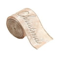thumbnail image 2 of Hometravel Champagne Christmas Ribbon, Silk Satin Gift Wrapping Bow Tie, Decorative Craft Ribbon for Holiday Packages, Christmas Tree Decorations, 2 of 6
