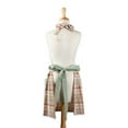 thumbnail image 2 of Thankful Wreath Fall Harvest Cotton Kitchen Apron - 40" - Ivory and Brown, 2 of 3