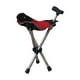 thumbnail image 1 of Bastón portátil,Bastón con asiento portátil y plegable,Bastón ajustable y plegable,Silla Bastón Telescópica de Acero Inoxidable,Bastón de senderismo para personas, 1 of 9