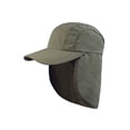 thumbnail image 1 of TASLON UV CAP W/FLAP, Olive, 1 of 1