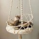 thumbnail image 5 of Kattgunga i Makramé Design, Beige, 5 of 5