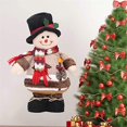 thumbnail image 4 of Adornos navideños para el hogar Adornos de mesa navideños Adornos de mesa navideños Muñeca navideña como se muestra, 4 of 5