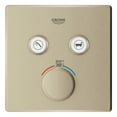 thumbnail image 2 of Grohe Grohtherm 29141EN0 Dual Function Thermostatic Valve Trim in Grohe Brushed Nickel, 2 of 3