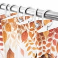 thumbnail image 7 of Shower Curtains for Bathroom-36"x72",Watercolor Autumn Pumpkin Plant Waterproof Bath Curtain Grommet Shower Curtain Set, 7 of 7