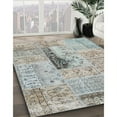thumbnail image 2 of Ahgly Company Indoor Square Contemporary Granite Gray Patchwork Area Rugs, 3' Square, 2 of 6