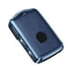 thumbnail image 1 of Riwesomey Funda de cuero para llave de 3 botones de coche, funda protectora desmontable para llaves de vehículo, accesorios de modificación de Automoción decorativa y accesorios Azul Caso, 1 of 6