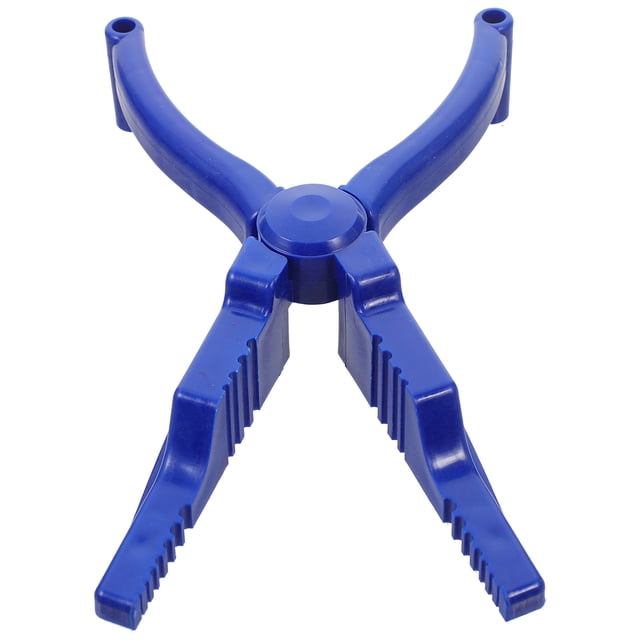 unbranded Pinza Sujeta Clavos Plástico Azul Con Guía Para Martillado Y Reparación Manual