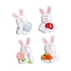 thumbnail image 3 of 4 pegatinas para refrigerador con forma de huevo de Pascua, fáciles de instalar y quitar. Sosteniendo el huevo, 3 of 9