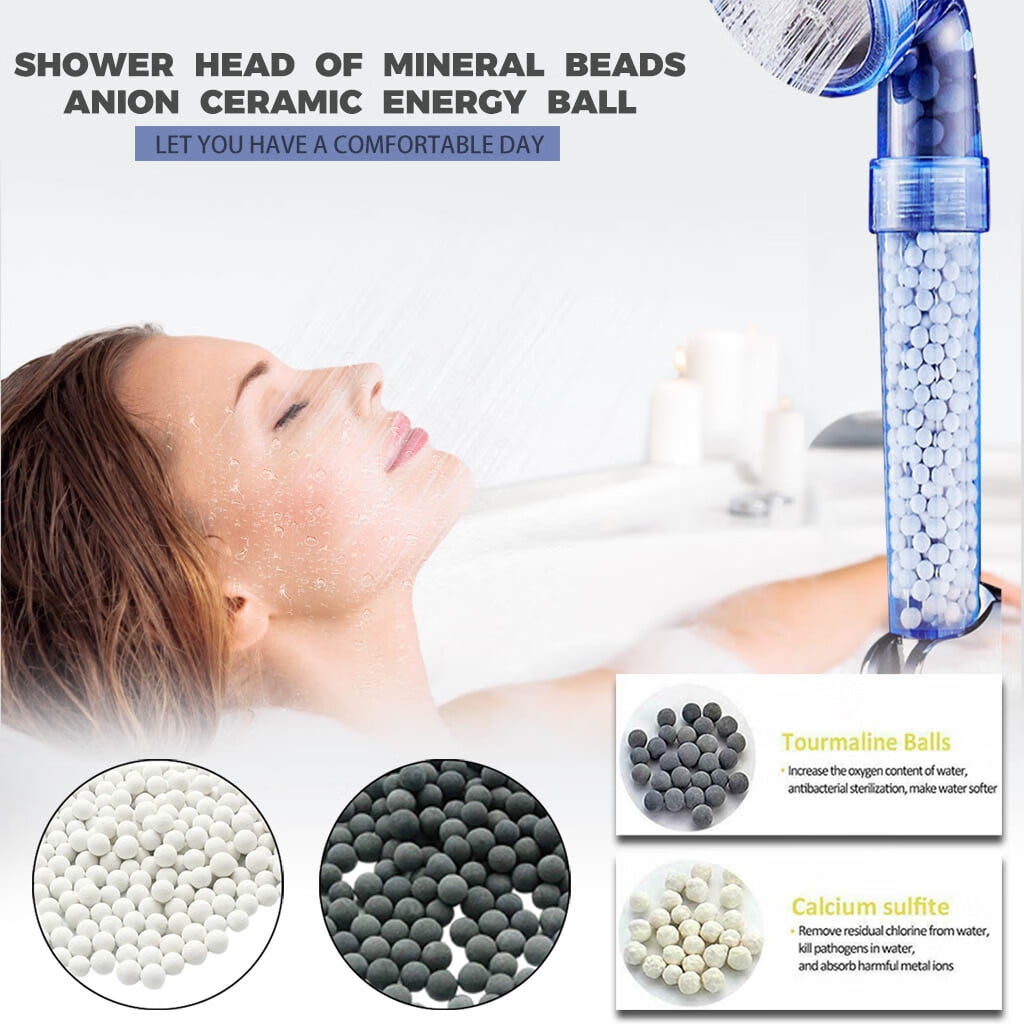 Tarmeek Cleaning Supplies Ionic Shower Head Filter Ball Replacement Nature Energy Stone Ball UK Fall Decor,House Warming Gifts New Home