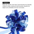 thumbnail image 4 of 10pcs 7" Large Big Pull Bow Car Gift Wrapping Bows Ribbon for Wedding Christmas Bow, Blue/Light Blue, 4 of 6