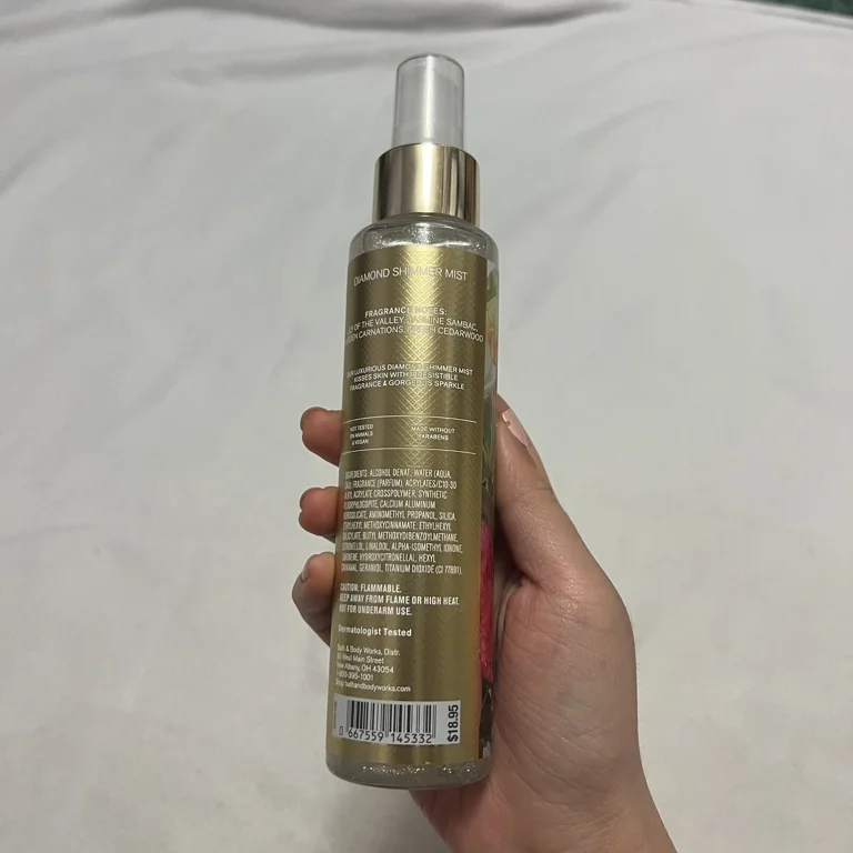 Bath Body Works Brightest Bloom Shimmer Fragrance Mist 8oz Lily