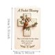 thumbnail image 3 of Tarjeta de bendición de bolsillo con Isaías 40:31 – Recuerdo bíblico para bautismo, confirmación y comunión – Regalo religioso inspirador para animar, 3 of 6