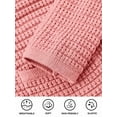 thumbnail image 5 of Women Knit Cardigan Sweaters Fall Fashion Long Sleeve Button Down Trendy Casual Jacket Winter Clothes Peach L, 5 of 9