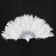 thumbnail image 4 of LADIES FAN 1920s BURLESQUE FANCY DRESS COSTUME ACCESSORY - White, 4 of 5