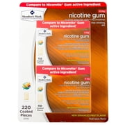 Member's mark nicotine gum, fruit wave flavor, 4mg, 220 ct