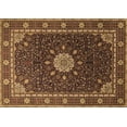 thumbnail image 1 of Ahgly Company Indoor Rectangle Medallion Brown Traditional Area Rugs, 2' x 4', 1 of 4