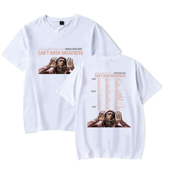 Central Cee The Can't Rush Greatness World Tour Merch T-Shirt For Women/Men Unisex Summer Short Sleeve Tshirt Streetwear