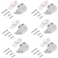 thumbnail image 1 of Push Latch, Open Touch Catch, Latch Lock Spring Bounce Door Bolt Latch Automatic Spring Catch Cabinet Cupboard Spring Press Open Door Counterpiece Cabinets 6sets, 1 of 5