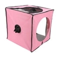 thumbnail image 3 of Pet Dryer Cage, Pet Drying Box Folding Mesh Design  For Camping Blue,Grey,Pink, 3 of 8