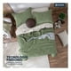 thumbnail image 4 of Edredón Ligero Reversible Pinsonic Velvet Esquimal Colcha Doble Vista (Individual, Verde), 4 of 8