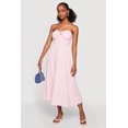 thumbnail image 2 of Women's Twist Front Strapless Midi Dress, 2 of 3