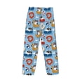 thumbnail image 6 of Balery Dogs With Pool Floats print Men's Pajama Pants,Ultra Lightweight Pjs,Lounge Pant-Small, 6 of 9