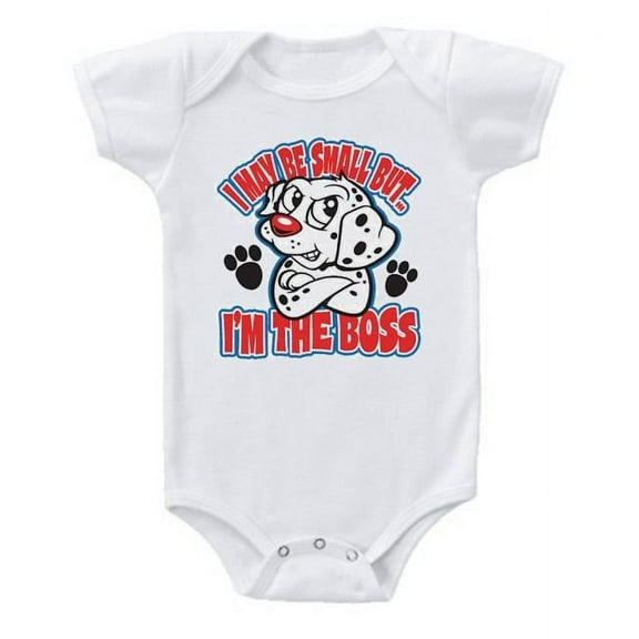 I'm the Boss Dalmatian Romper