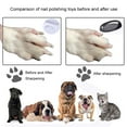 thumbnail image 4 of VONKY Premium Dog Nail Grinders For Professional Pet Care Nail File For Dogs C, 4 of 6