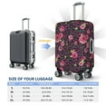 thumbnail image 4 of Pofeuu Rose Mix Leopard 2 Print Luggage Suitcase Cover Protector Luggage Washable Covers Aesthetic for 18/24/28/32 inch Luggage（No luggage included）-Medium, 4 of 7