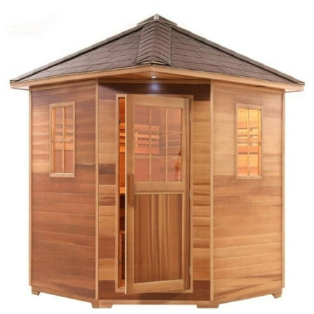 2 3 Person Outdoor Wet Dry Traditional Sauna Steam Spa Waterproof Relieve Stress