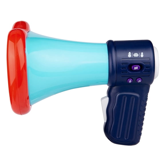 Blue Blue Horn Voice Changer Megaphone Toy Speaker Amplifies Sound Effects Kids