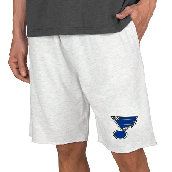 Men's Concepts Sport Oatmeal St. Louis Blues Mainstream Terry Shorts