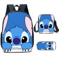 thumbnail image 1 of Set de mochila Stitch Casual Poliéster para adolescentes, 3 piezas, 1 of 6