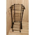 thumbnail image 2 of Old Cedar Outfitters Tackle Trolley with Adjustable Shelves and Racks to Store Up to 12 Fishing Rods, 2 of 6